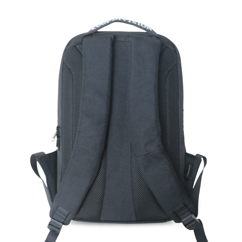 Räätälöity logo ympäristöystävällinen reppu vedenpitävä syvän vihreä rpet materiaali USB Lataus kannettava tietokone kuljettaa matkanreppu